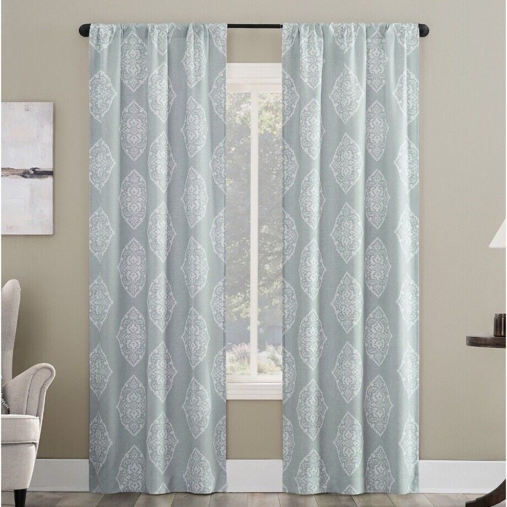 NEW CURTAIN The Big One Paisley Scroll Window Curtain Panel - Picture 7 of 16